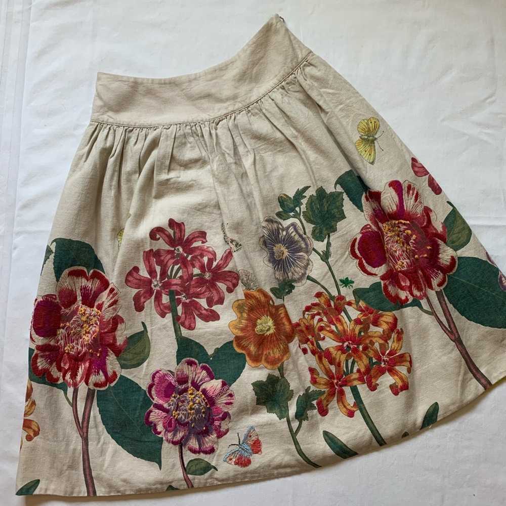 Vintage skirt from Anthropologie